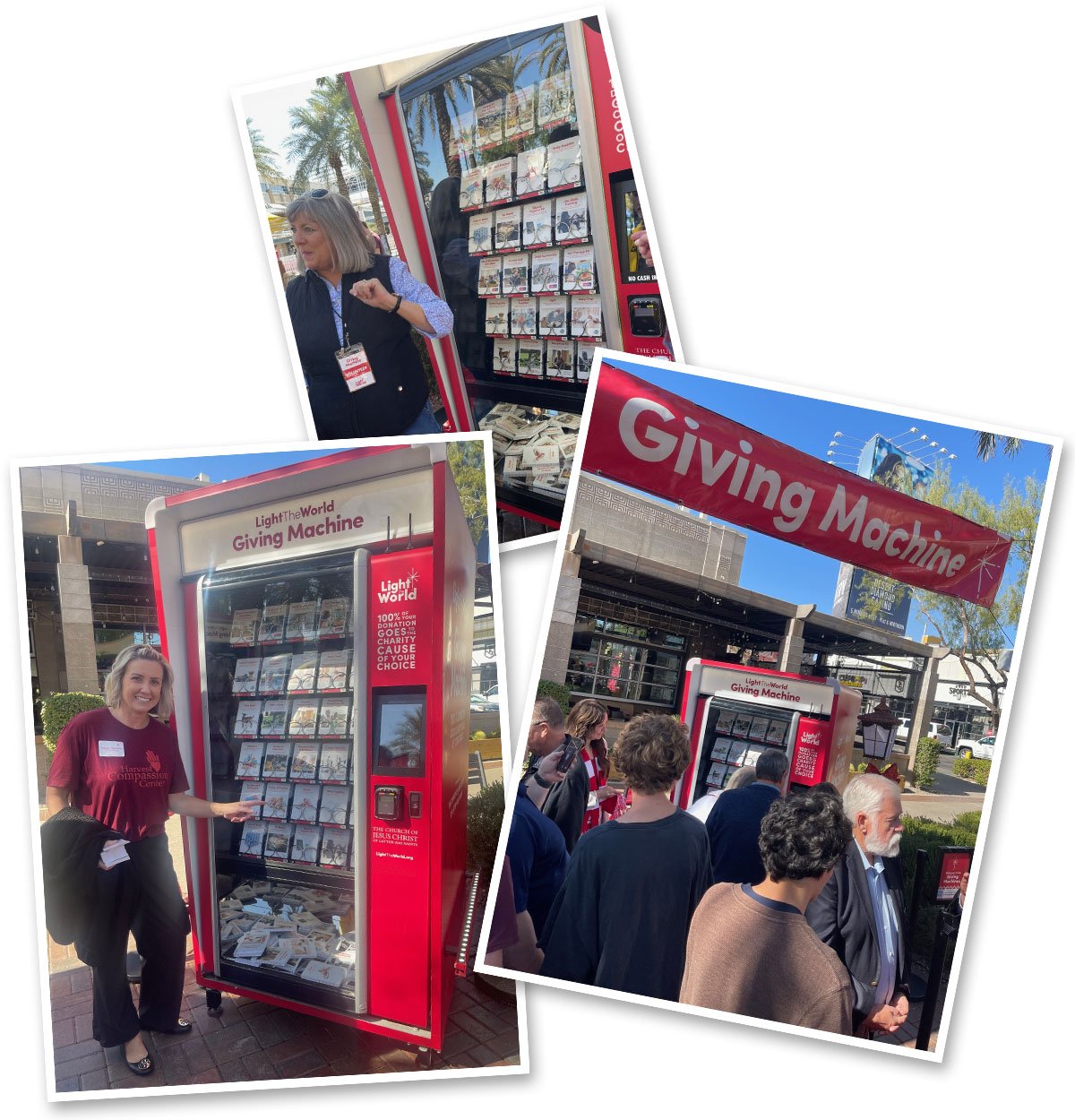 Giving Machines at Westgate Entertainment District in Glendale